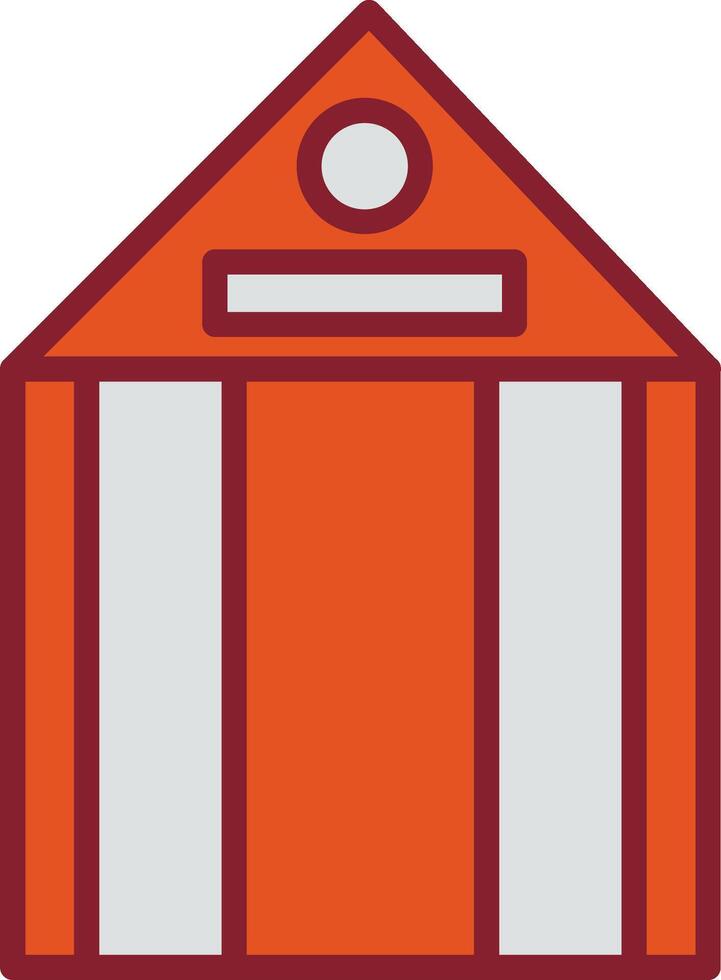 Museum Building II Vector Icon