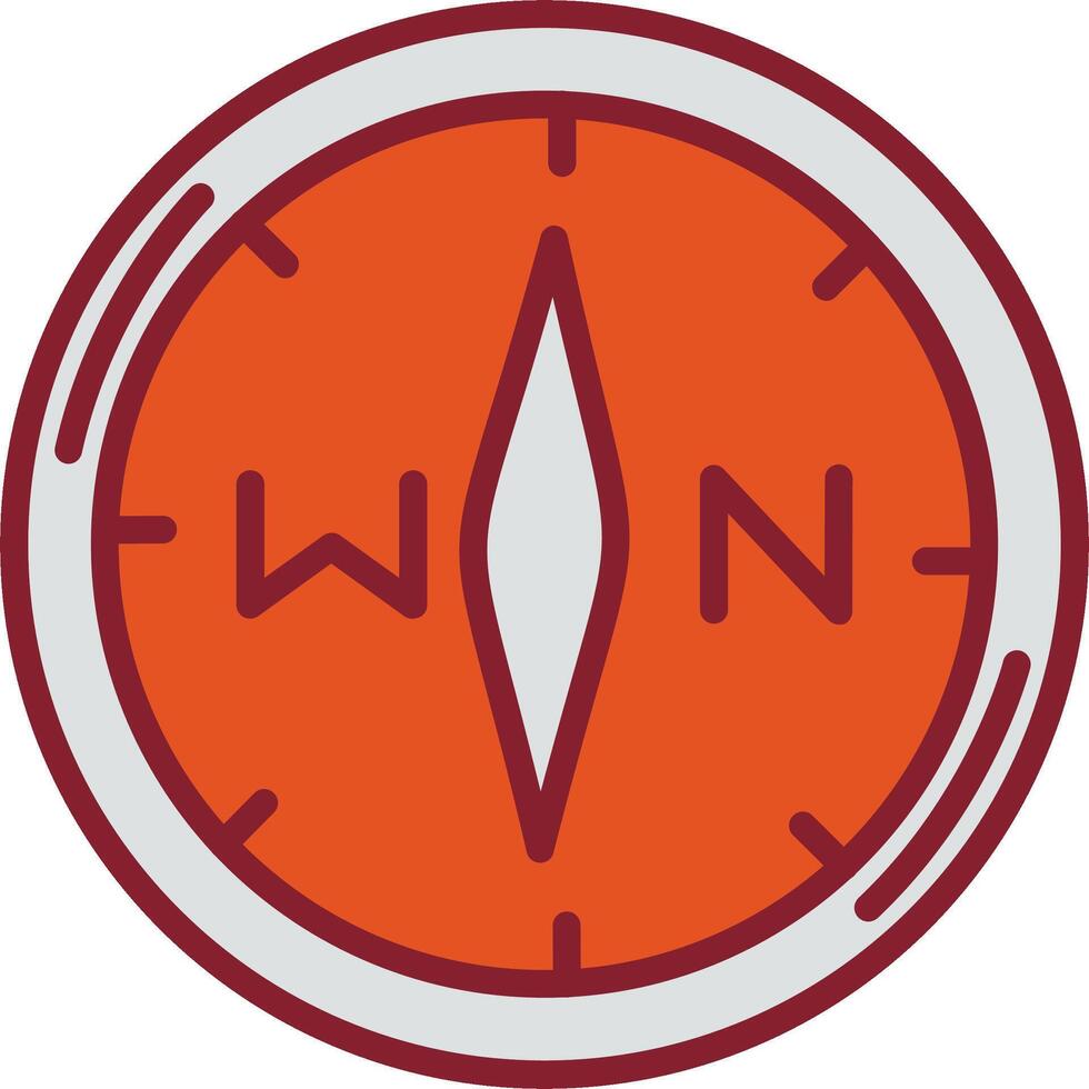 Compass III Vector Icon