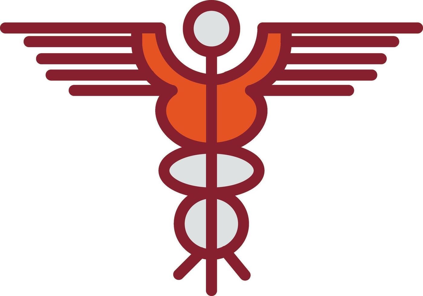 Caduceus Vector Icon