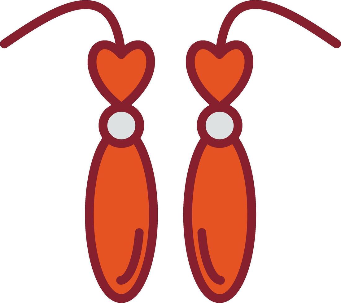 Earrings Vector Icon