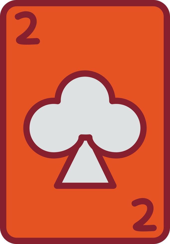Clubs Card Vector Icon