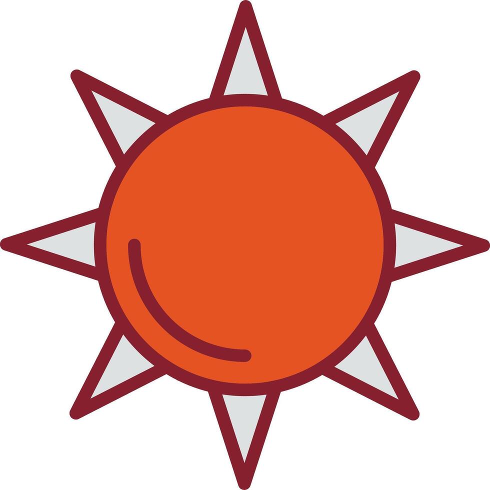 Sun II Vector Icon