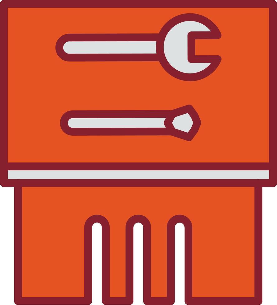 Tools Exhibit Vector Icon