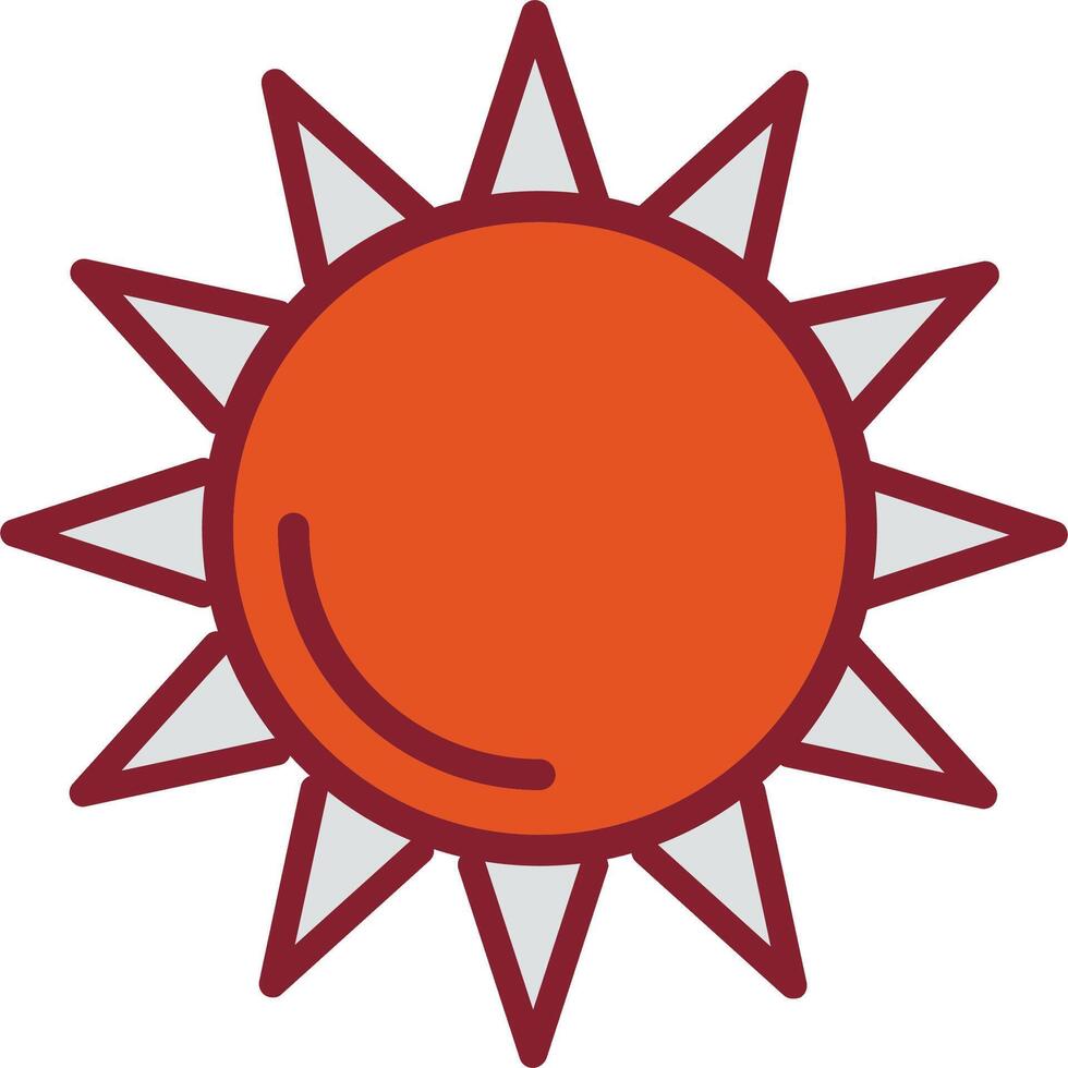 Sun I Vector Icon