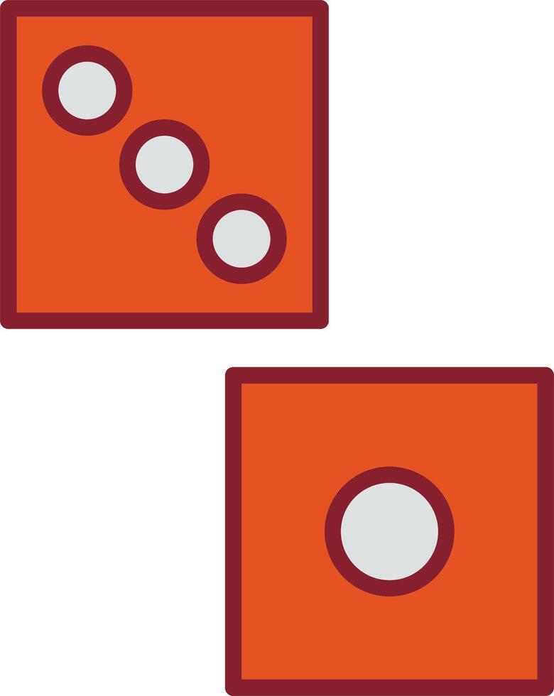 Domino Game Vector Icon