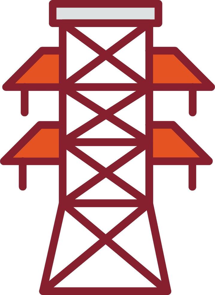 Electricity Tower Vector Icon