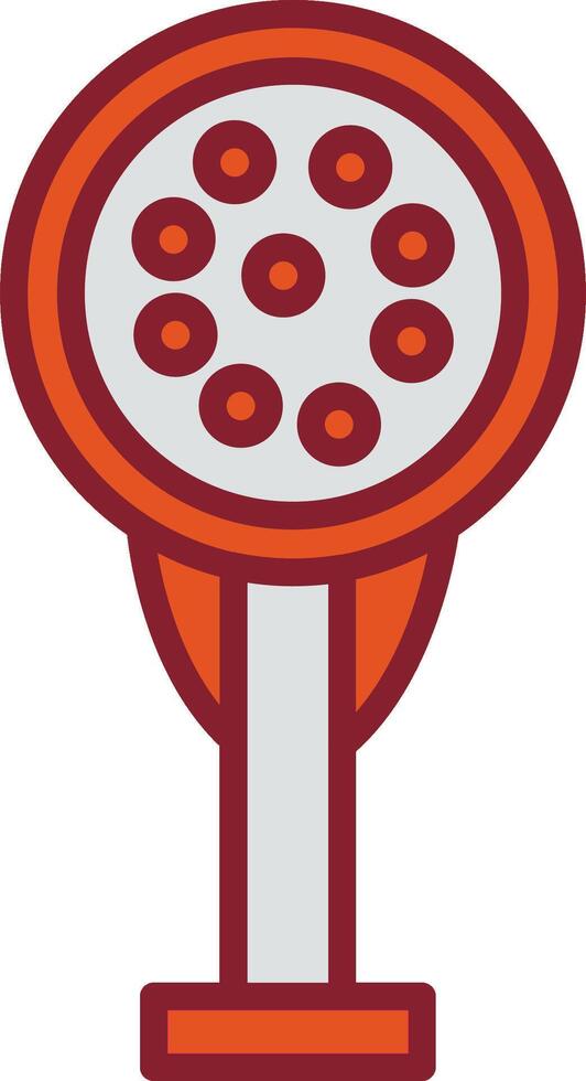 LED Light Vector Icon
