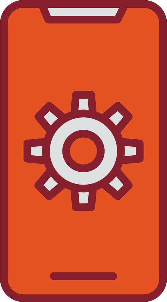 Mobile App Developing Vector Icon