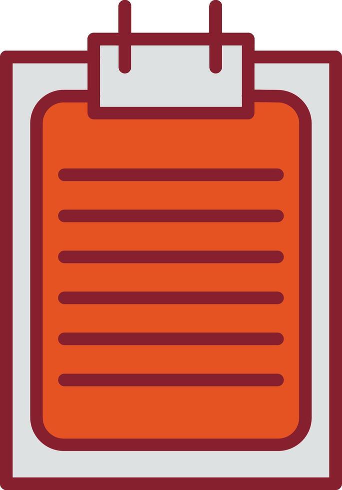 Clipboard Vector Icon