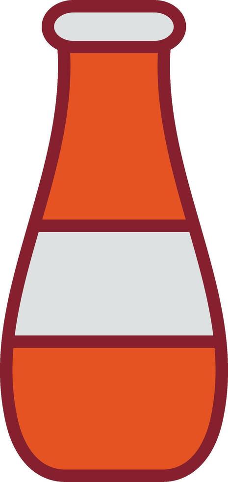 Milk Bottle Vector Icon