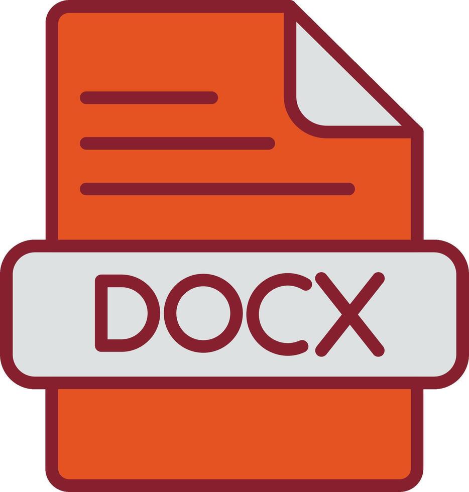 DOCX Vector Icon