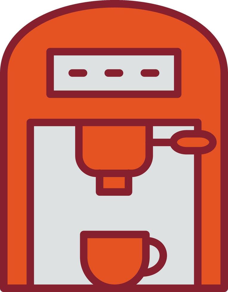 Coffee Machine II Vector Icon