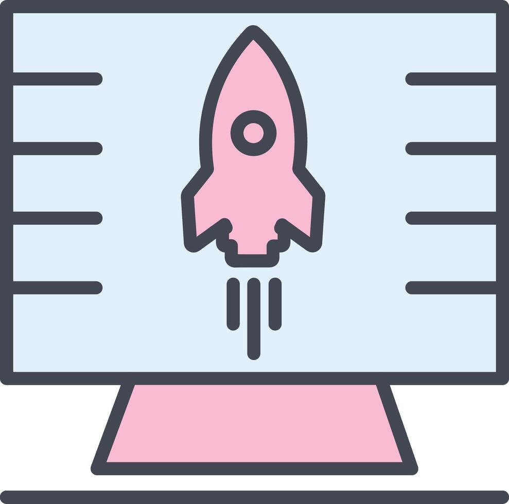 Rocket Vector Icon