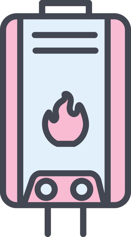 Water Heater Vector Icon