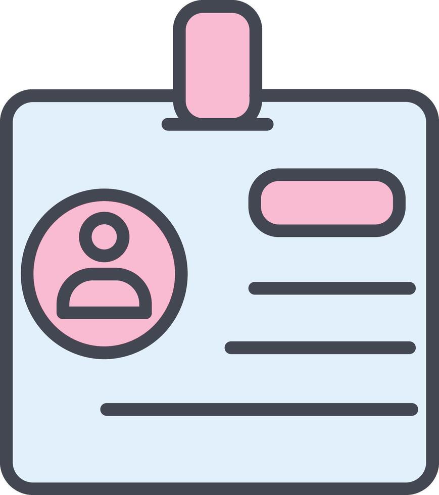 Identification Vector Icon