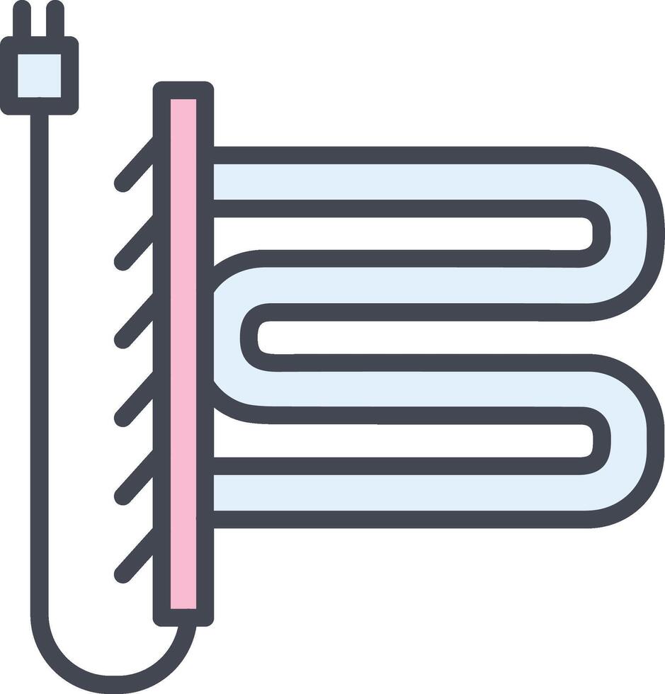 Towel Dryer Vector Icon