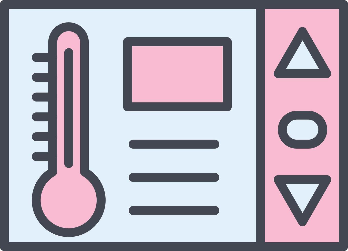 Thermostat Vector Icon