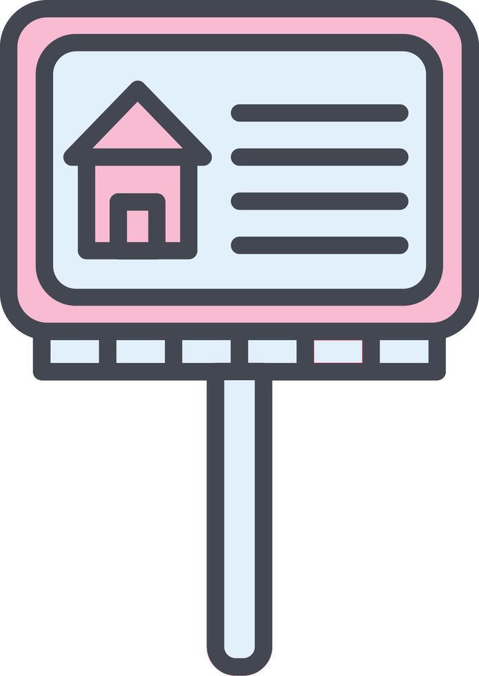 Billboard Vector Icon