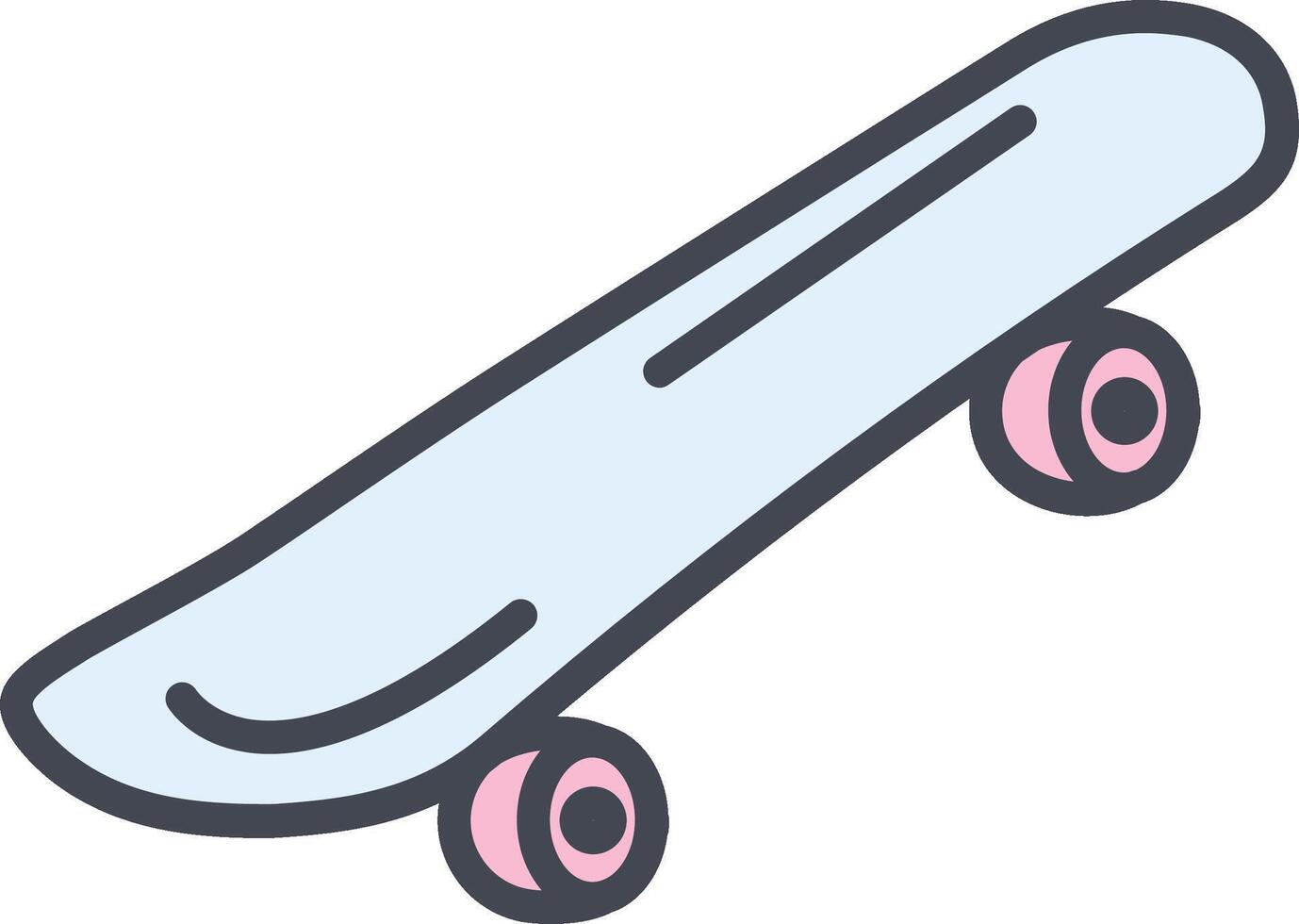 Skateboard Vector Icon