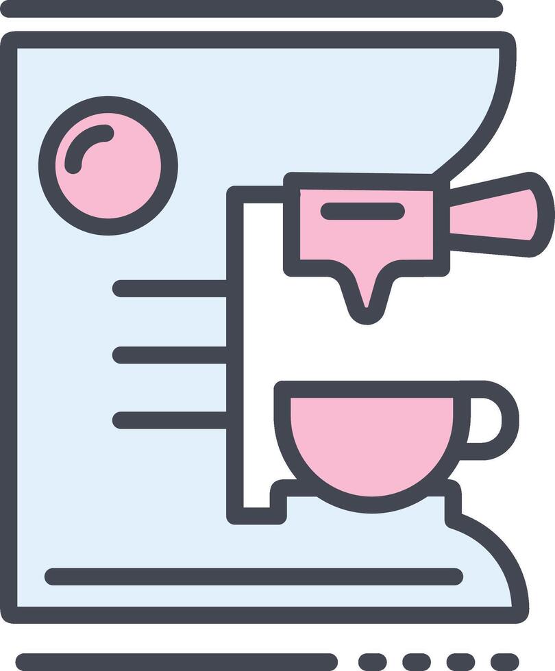 Coffee Machine Vector Icon