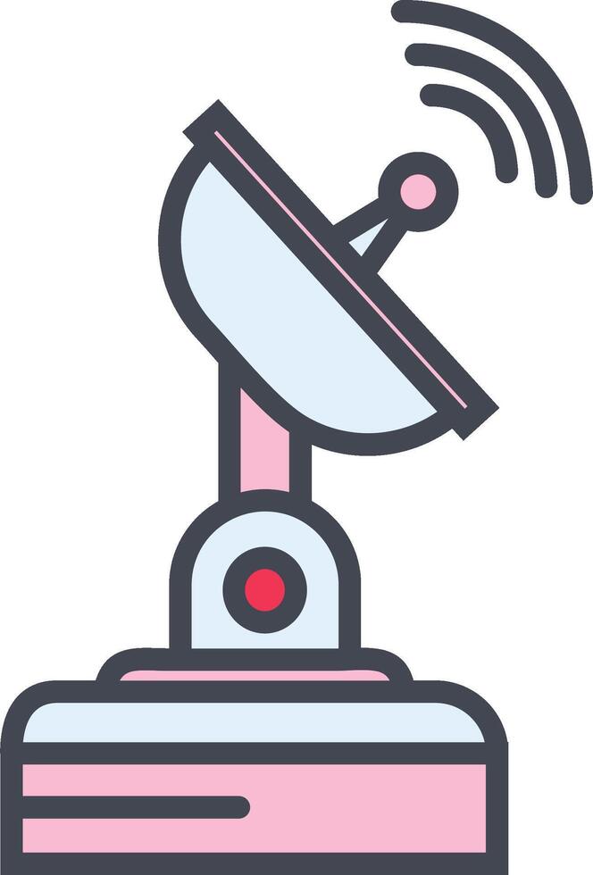 Communication Satellite Vector Icon