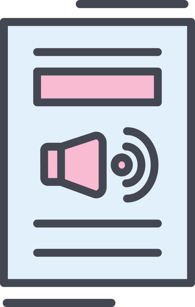 Speaker Vector Icon