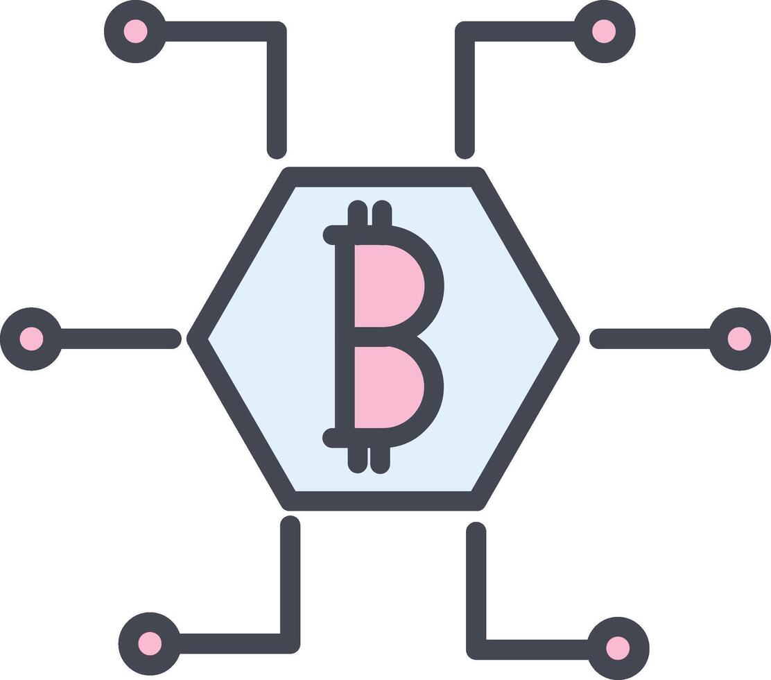Bitcoin Vector Icon