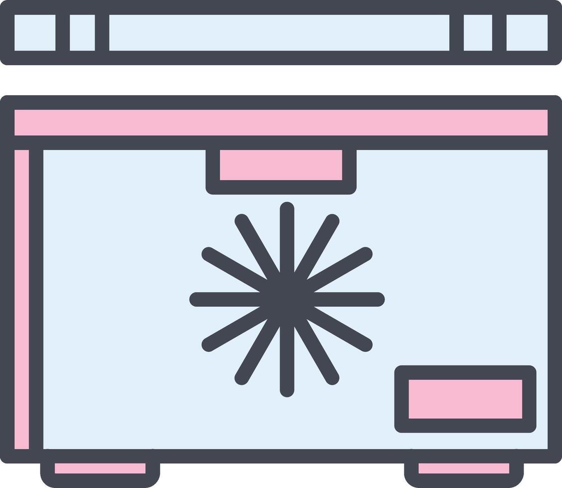 Freezer Vector Icon