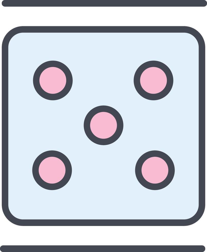 Dice Vector Icon