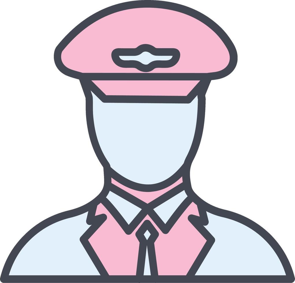 Flight Captain Vector Icon