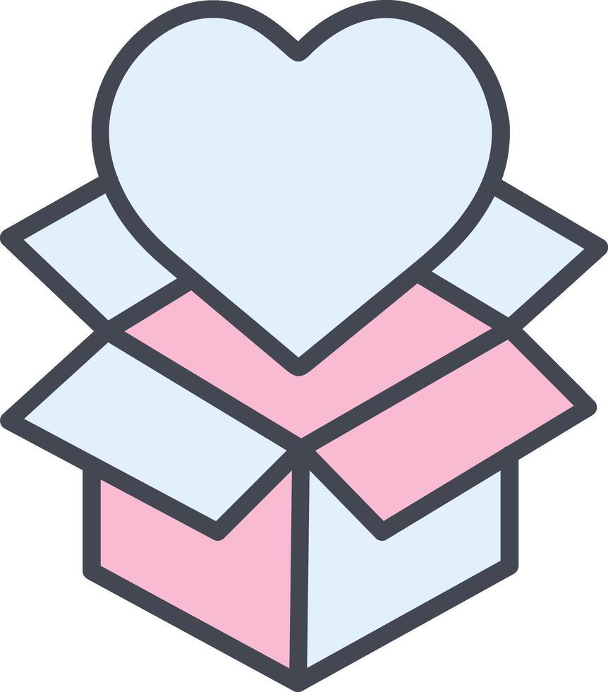 icono de vector de corazón