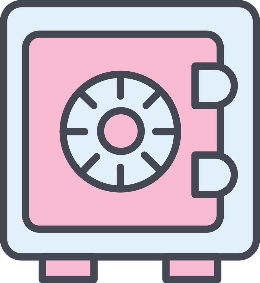 Safe Vector Icon