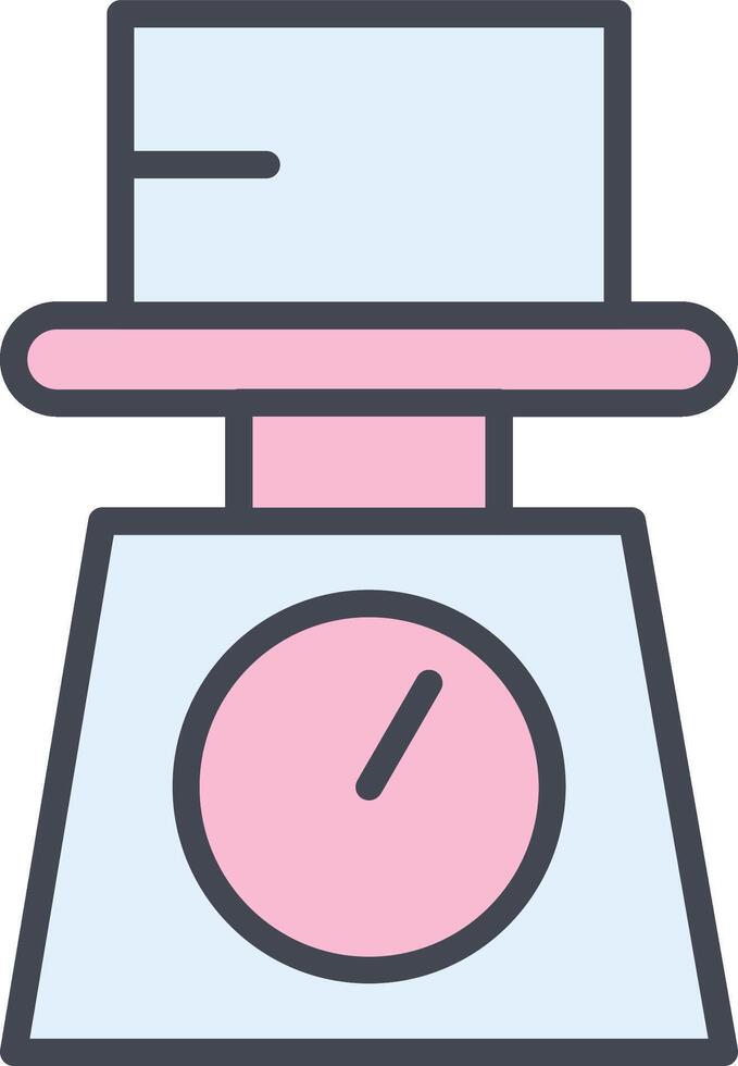 Weight Scale Vector Icon