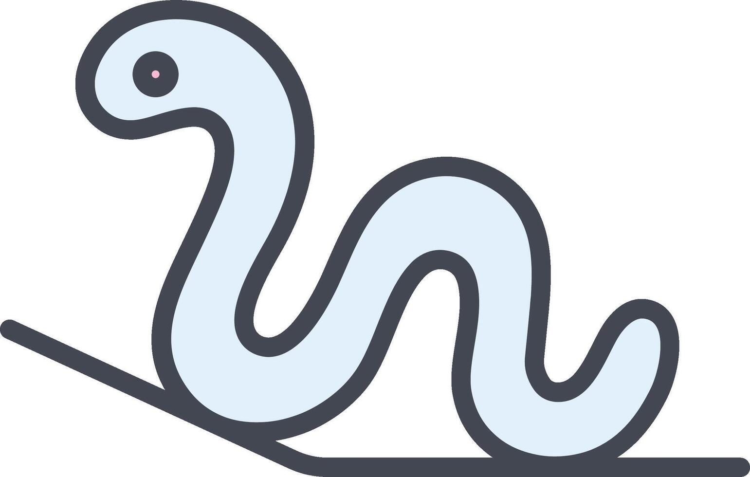 Worm Vector Icon