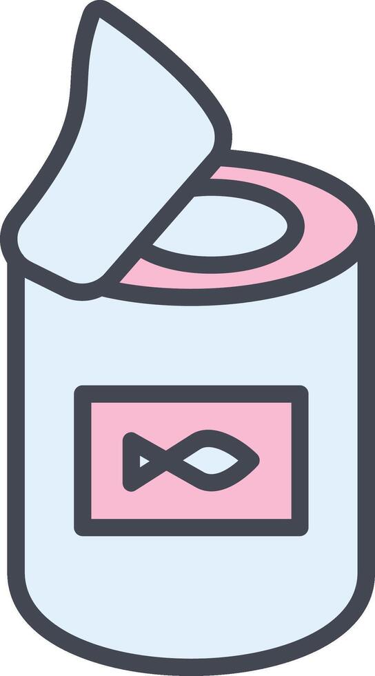 Canned Food Vector Icon