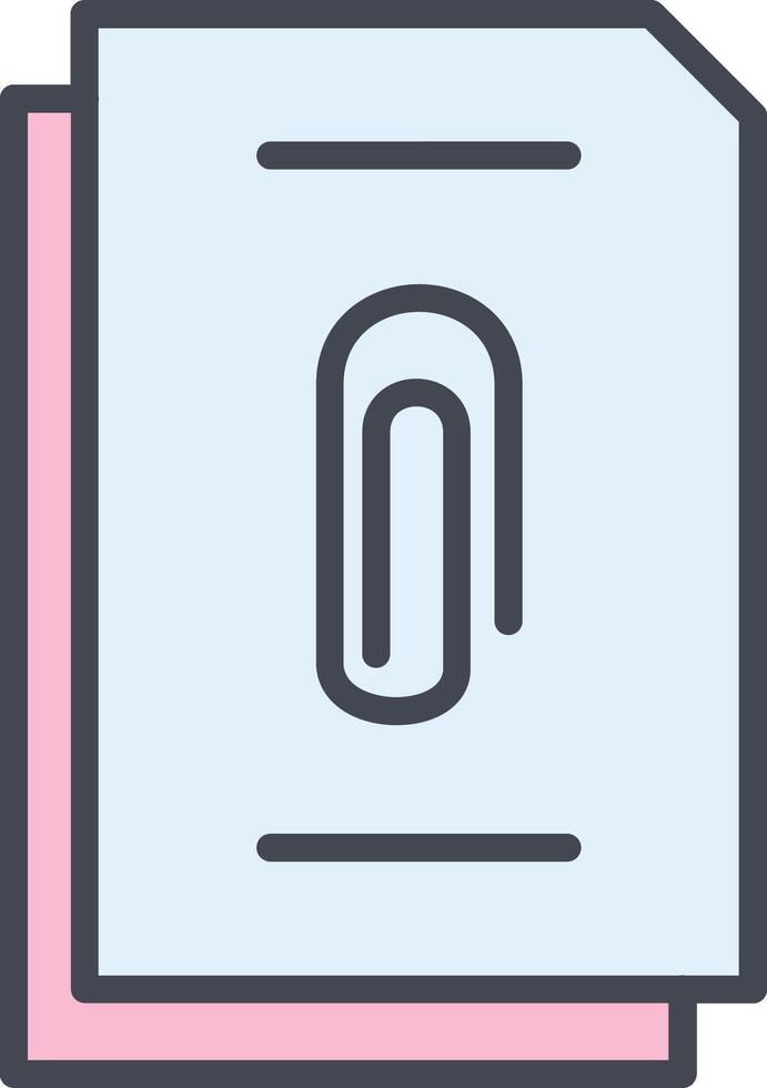 Clip Vector Icon