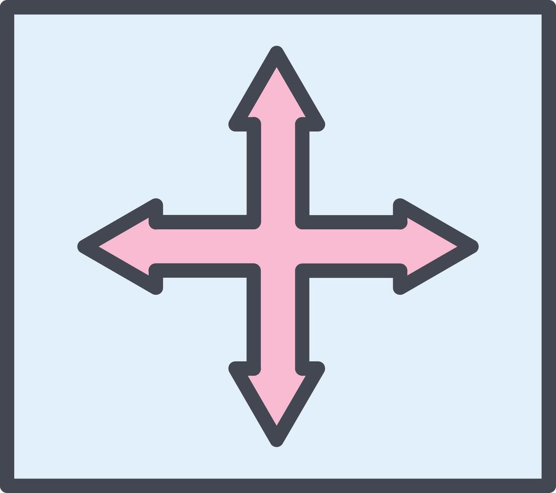 Directions Vector Icon
