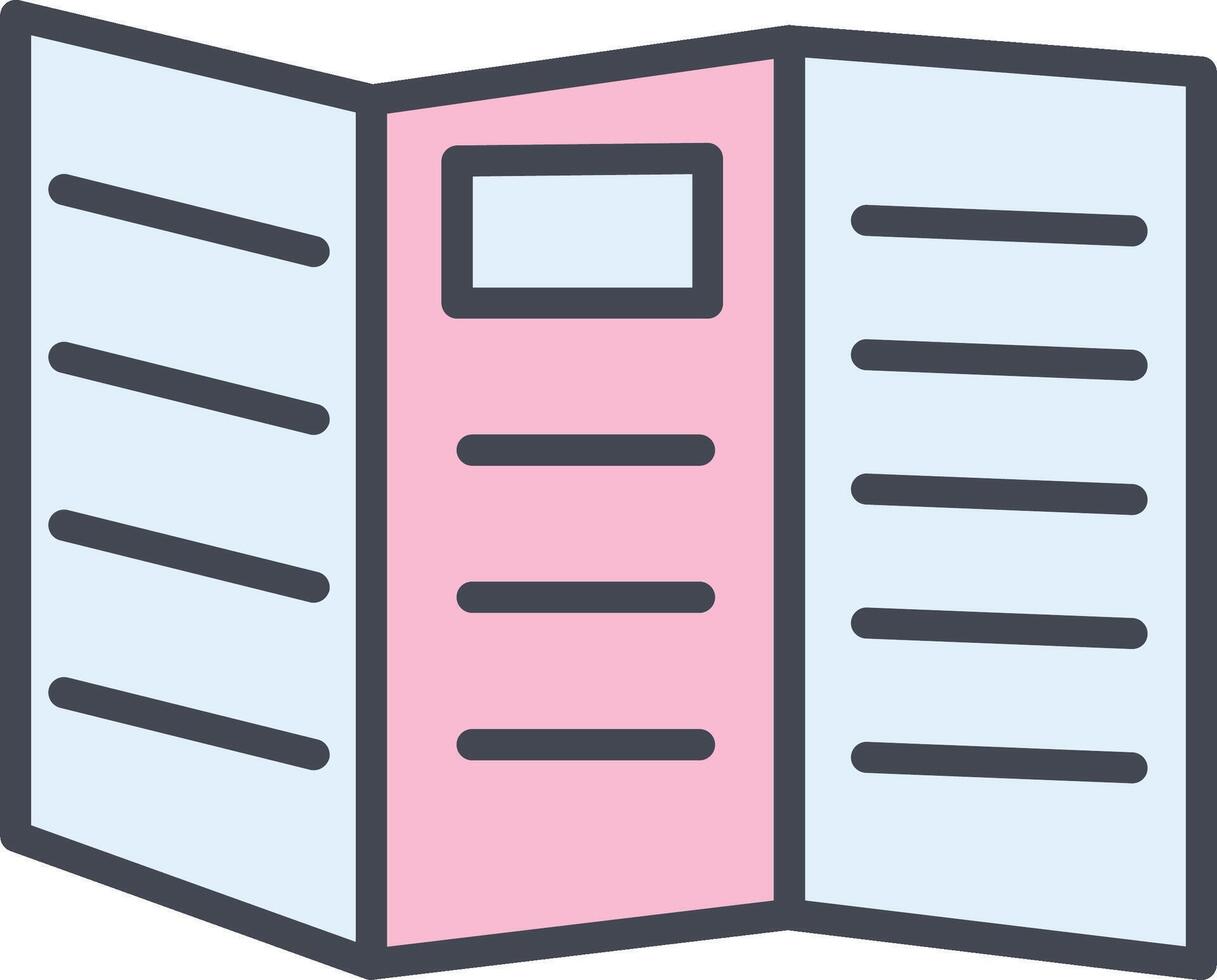 Brochure Vector Icon