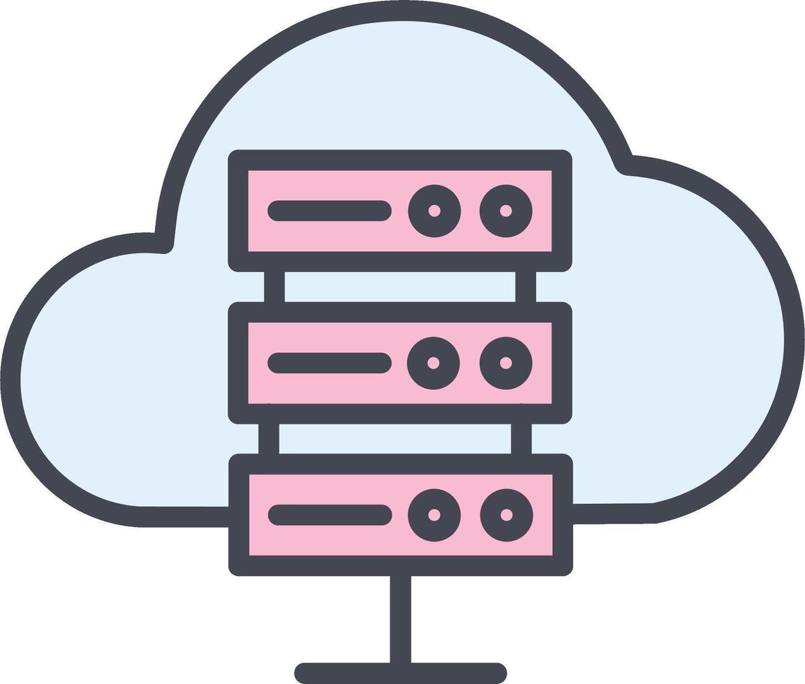 Hosting Vector Icon