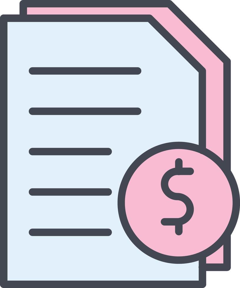 Invoices Vector Icon