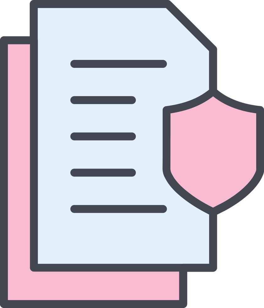 List Protection Vector Icon