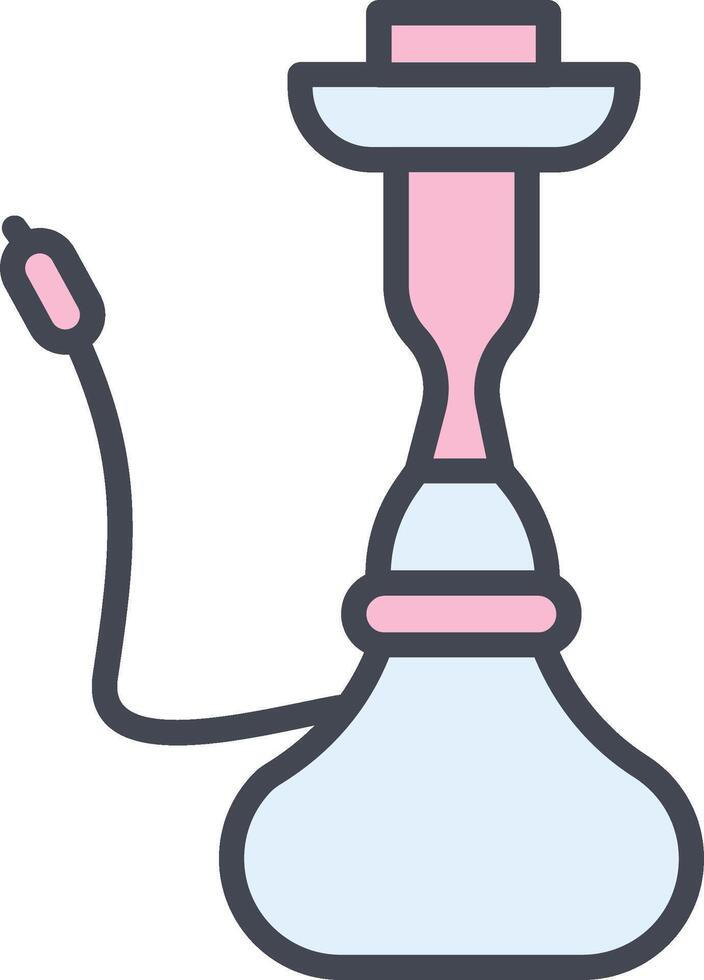 icono de vector de cachimba