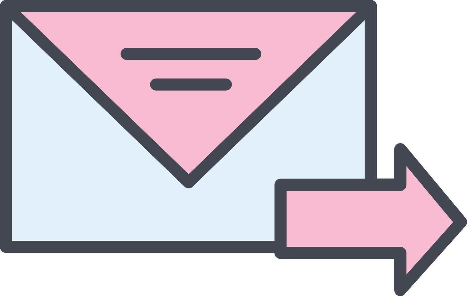 Send Message Vector Icon