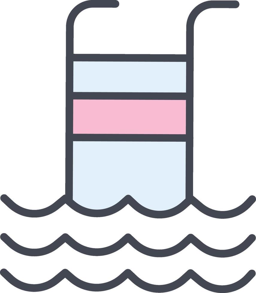 Swimming Pool Vector Icon