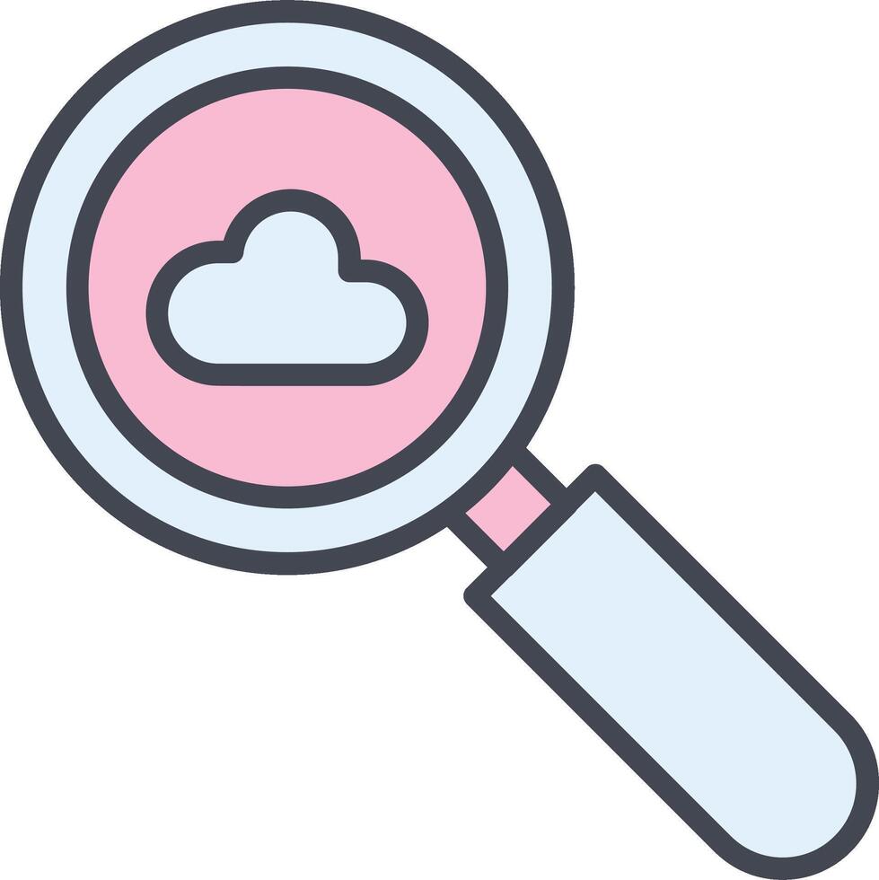 Magnifying Glass Vector Icon