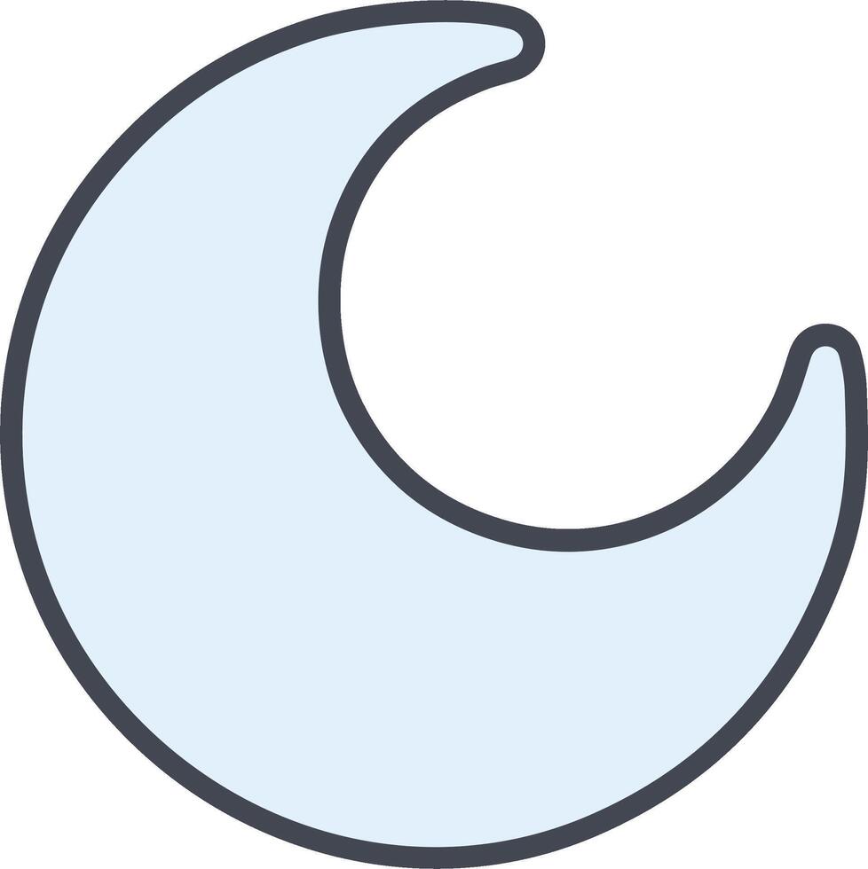 Moon Vector Icon