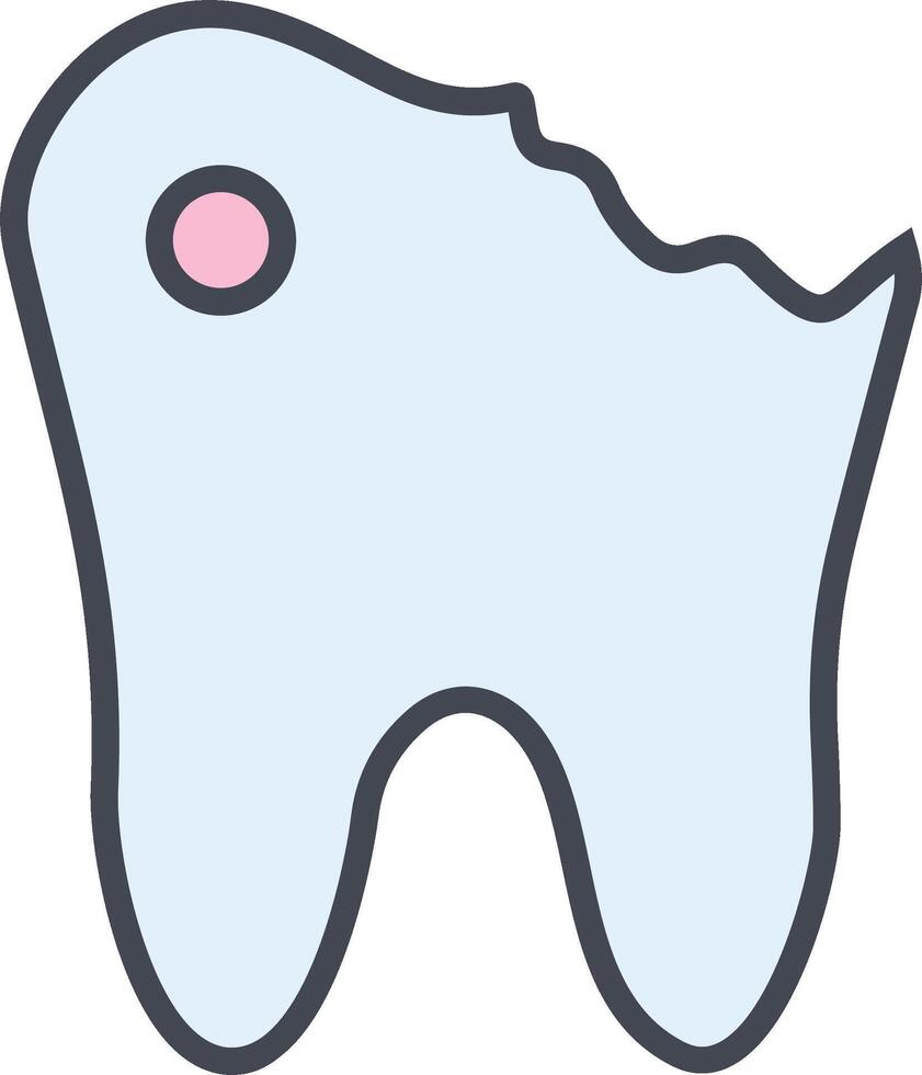 Caries Vector Icon