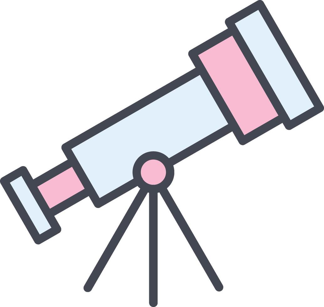 Telescope Vector Icon