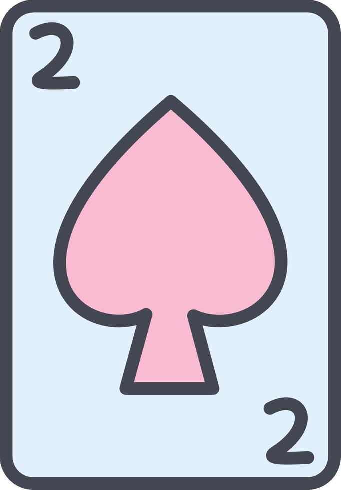 Spades Card Vector Icon