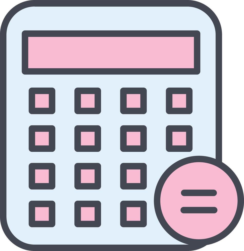 Business Calculator Vector Icon